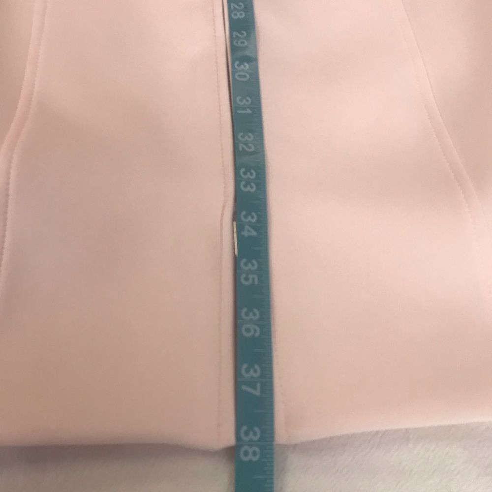 Tommy Hilfiger Sleeveless Sheath Dress Women’s Size 14 Color Peach Front Zip. - Picture 11 of 16